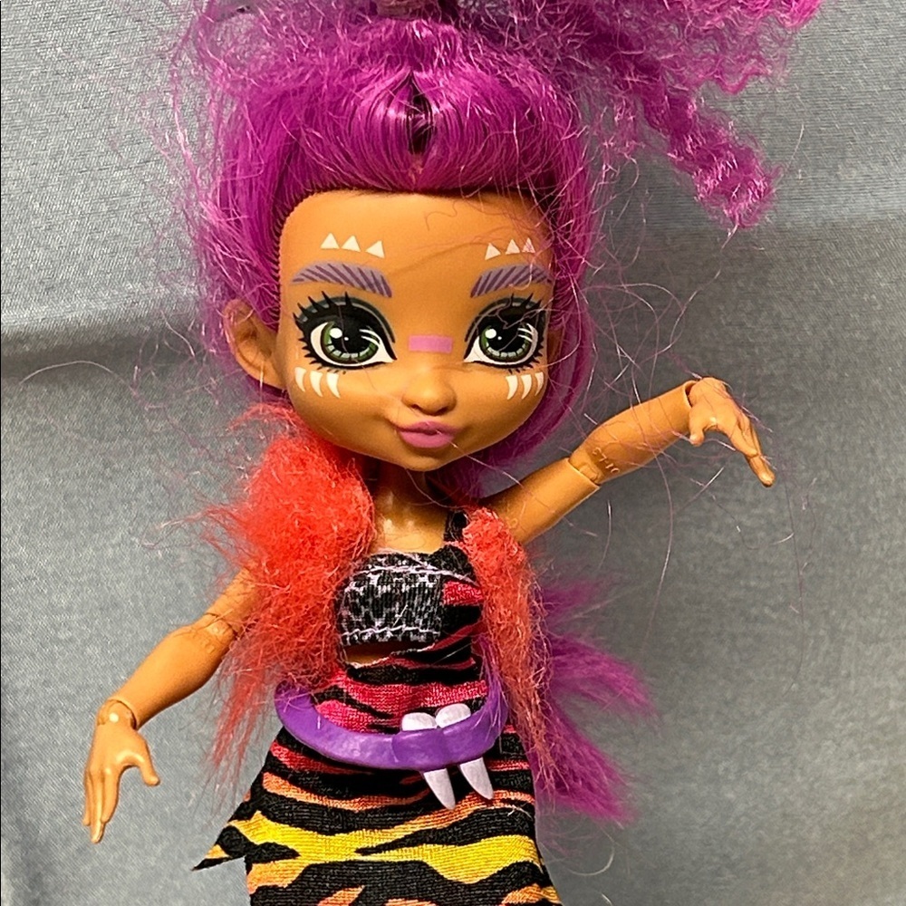 Mattel Cave Club 2019 Prehistoric 8" Dolls.